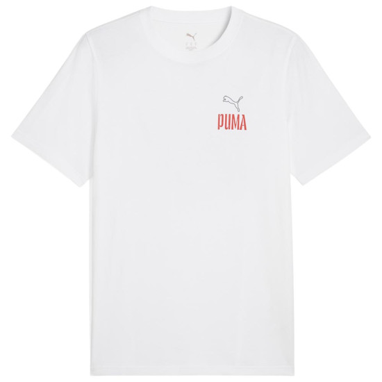 Puma Ανδρική κοντομάνικη μπλούζα Wardrobe Essentials Road to Unity Values Graphic Tee